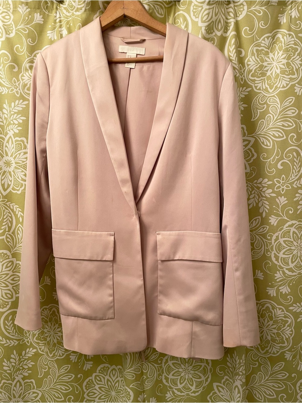 Blazer - H&M Pale Pink Blazer